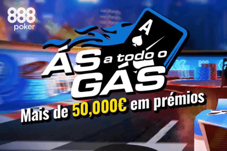 Ganha uma parte de mais de €50.000 em prémios na promoção "Ás a Todo o Gás" da 888poker