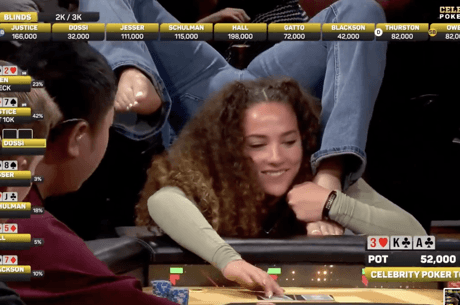 WATCH: Contortionist Goes All In With Her Feet at Celebrity Poker Tour Invitational