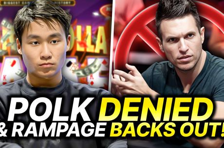 WATCH: PokerNews Podcast #829 - Polk Denied in Texas; Rampage Exits $1,000,000 Cash Game