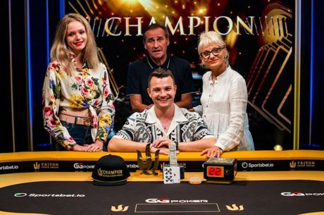Young Poker Star Wins First Triton Title & $2.5 Million With Parents on Rail