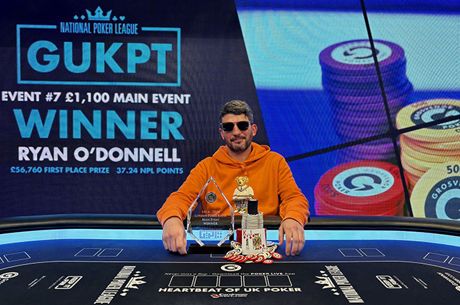 Ryan O'Donnell Takes Down GUKPT London Main Event For Maiden Live Victory