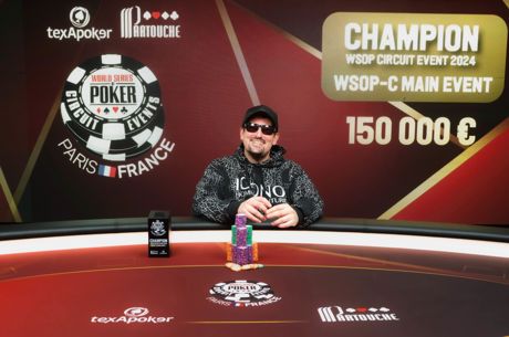 Gold and Silver for Mohamed Iche During an Incredible Week at WSOPC Paris