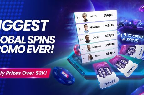 WPT Global Launches Global Spins Leaderboards With $2k In Daily Prizes