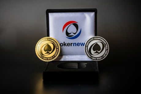 Pair the Bracelet with this REAL Gold Winner's Coin in the PokerNews Deepstack Championship