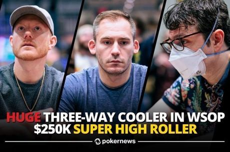 Ases vs Reis vs Damas! Cooler GIGANTE no US$ 250.000 Super High Roller da WSOP!
