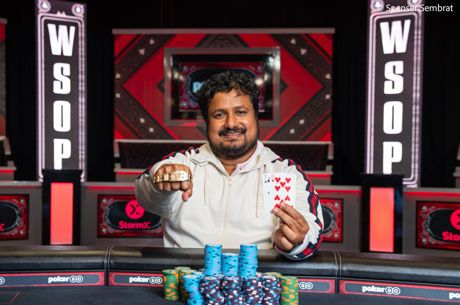 Santhosh Suvarna Overcomes Online Poker Legend for WSOP $250K Super High Roller Title...