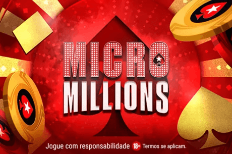 MicroMillions retorna ao PokerStars a partir de 7 de julho e tem US$ 4 milhões garantidos