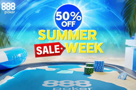 Summer Sale Week do 888poker tem grandes torneios com desconto de 50% nos buy-ins