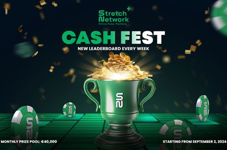 € 40.000 em disputa na Promoção Cash Fest da Stretch Network