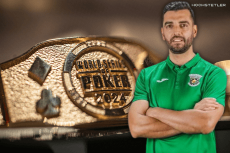 Accio Bispo brilha nas WSOP Online e conquista 13a bracelete para Portugal