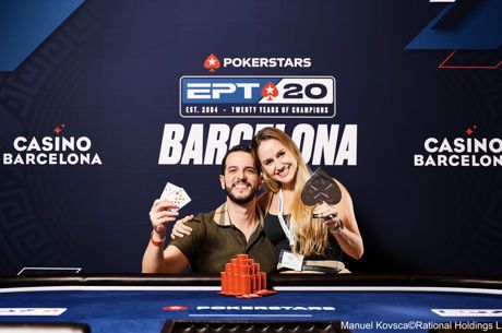 Honeymooner Murilo Milhomen Crowned EPT Barcelona Mystery Bounty Champion