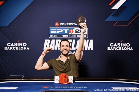 Murilo Milhomem é campeão do € 3.000 Mystery Bounty do EPT Barcelona 2024 (€ 332.658)