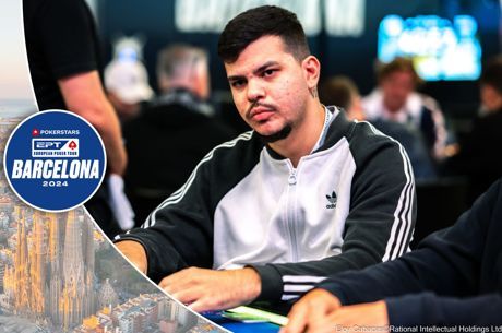 Rodrigo Cardoso sobe ao pdio do  10.300 High Roller do EPT Barcelona e fatura  365.050