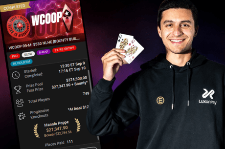 Manual Carvalho fatura primeiro título para Portugal no WCOOP 2024