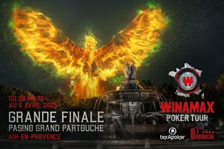 La Grande Finale du Winamax Poker Tour du 29 mars au 6 avril 2025 à Aix-en-Provence