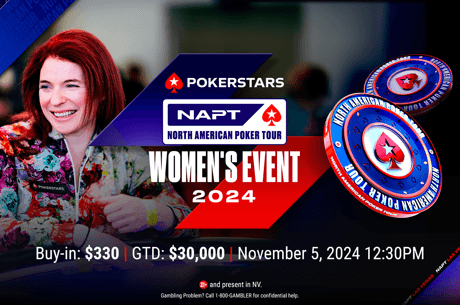 Women's Event at NAPT Las Vegas Will Feature $30,000 Guarantee