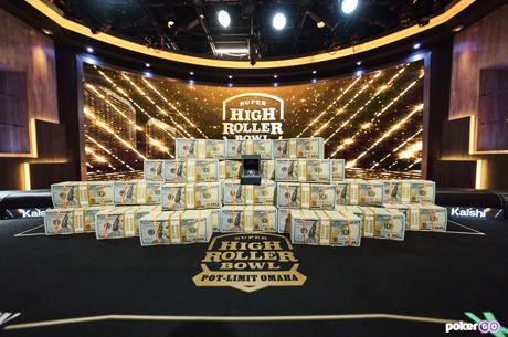 Five Remain in $100k Super High Roller Bowl: PLO; $1.5 Million Up Top