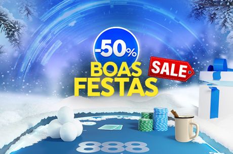 Natal chega mais chego à 888poker!