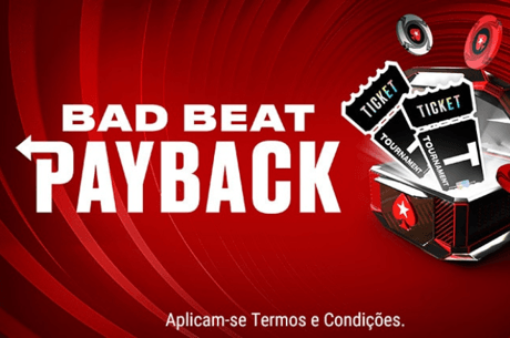 PokerStars Lança Promoção 'Bad Beat Payback' – Perder Nunca Soube Tão Bem!