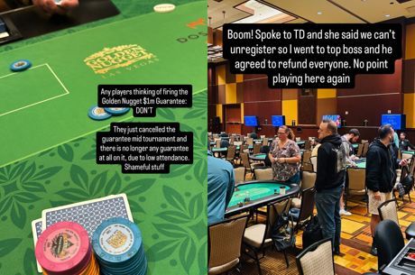 Why Golden Nugget Cancelled $1M Gtd. Poker Tournament After Level 1