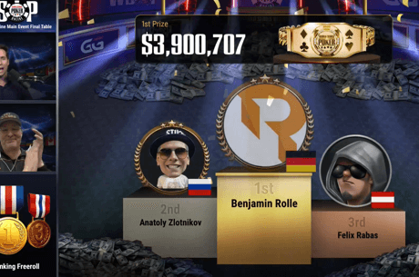 Redemption for Benjamin Rolle in WSOP Online Main Event for $3.9 Million