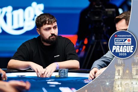 Diogo Moreira no Main Event do EPT Praga 2025