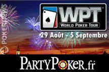 World Poker Tour : derniers satellites live pour le WPT Londres au Palm Beach (6-Max, 300£+30£, quotidiens) jusqu'au 30 août