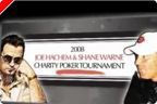 Anunciado Joe Hachem &amp; Shane Warne Charity Poker Tournament