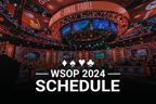 2024 WSOP Schedule