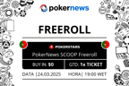 Freerolls PokerNews Exclusivos SCOOP