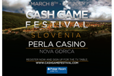 Cash Game Festival Moves on to its Second Stop in Slovenia March 8