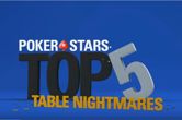 WATCH: PokerStars’ Top 5 Poker Table Nightmares