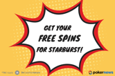 50 Starburst Free Spins with No Deposit