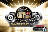 “Daenarys T” Wins Sunday Million Anniversary Take 2 for $1MM