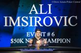 Ali Imsirovic Goes Back-to-Back w/ Poker Masters Event #6 $50K NLH Win