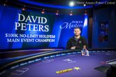 David Peters Wins 2018 Poker Masters Main Event ($1,150,000)