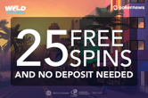 New Casino for October: 25 No Deposit Free Spins Included