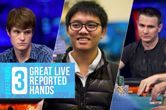 Three Great Live Reported Hands: Mucking When All In, Blind Prize, and a Crucial Double Up