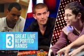 Three Great Live Reported Hands: Gus Hansen and a Double Dose of Ivey