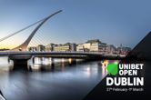 Unibet Open Heads to Dublin on Feb. 25 to March 1