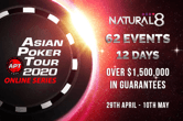 Asian Poker Tour 2020 Online Series Debuts on Natural8