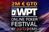 2 millions garantis sur le WPT Online Poker Festival (1er - 16 novembre)