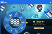 Win Free Prizes Twice Per Day in 888poker's Winner Spinner (Spoiler, No Losing Spins!)