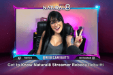 Get to Know Natural8 Streamer Rebeca Rebuitti