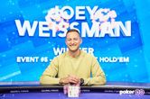 Joey Weissman Mounts Comeback for the Ages to Win USPO Event #5: $10K NLHE ($204,000)