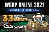 GGPoker Announces Full 33-Bracelet WSOP Online 2021 Schedule