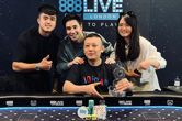 Lei Wang Takes Down 888poker London High Roller Event