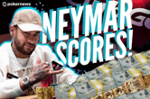 Neymar garante primeira premiação na WSOP e segurança tenta expulsar o craque