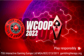 PokerStars 2022 WCOOP Schedule is Released; $85M Gtd From September 4-28