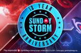 PokerStars comemora 12 anos de Sunday Storm com Edição de Aniversário com US$ 700K GTD